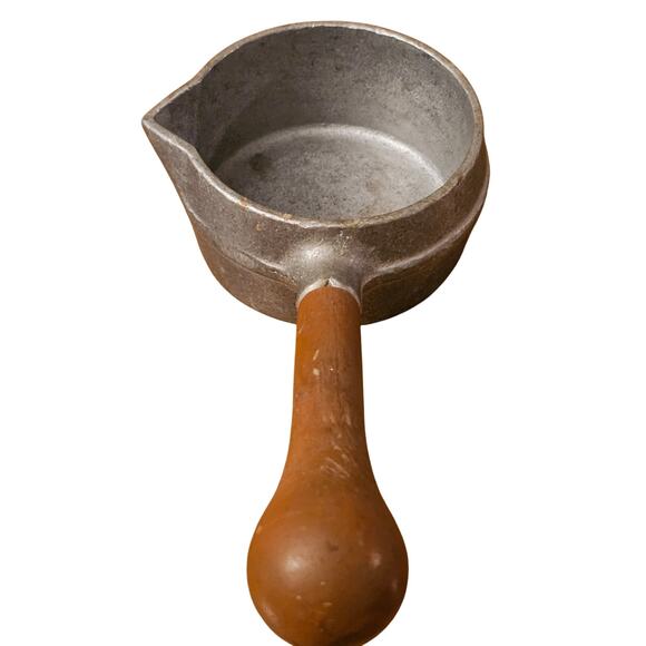 Vintage 1972 York Metalcrafters Pewter Butter Sauce Pan 7009 Por Spout  (gg242) - Picture 3 of 6